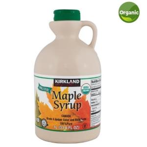 2個　カナダ産 大容量！特大 100％ 『オーガニックメープルシロップ