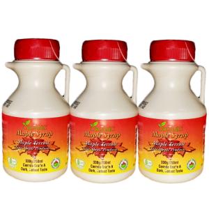 『オーガニックメープルシロップ3本』　330gｘ3本セット