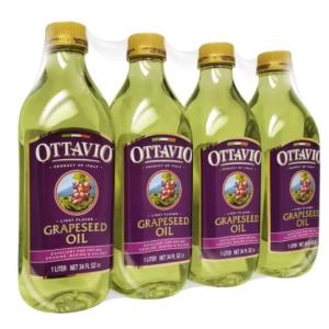 オッタビオ『グレープシードオイル』 920g x 4本 イタリア産