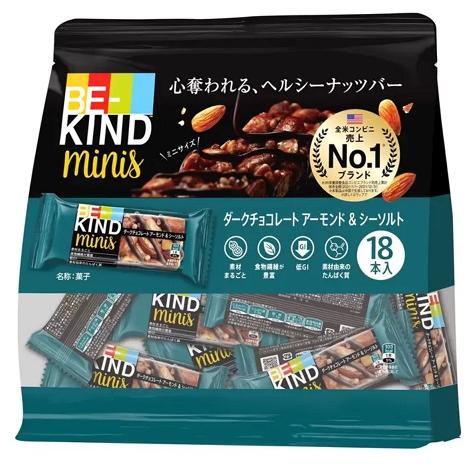 【送料無料】ビーカインド ミニバー 18個入り『Be-Kind』18本 食物繊維 たんぱく質 ナッツ...