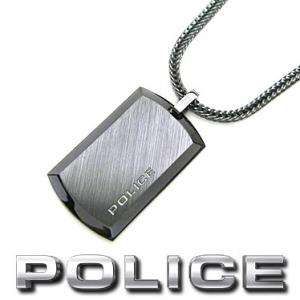 ポリス ネックレス POLICE メンズ プレート ペンダント PURITY