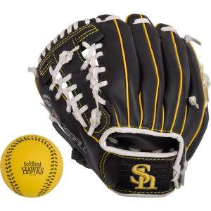GP [福岡ソフトバンクホークス 公式グッズ] 野球 グローブ 子供用 (低