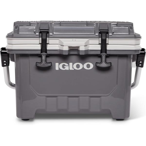 [イグルー] クーラーボックス 22L (長時間 保冷タイプ) IMX 24 グレー
