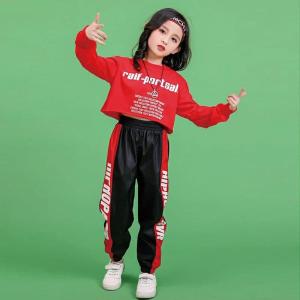 キッズ 黒パンツ ダンスパンツ カーゴパンツ ...の詳細画像2