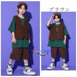 キッズ ダンスパンツ ダンス衣装 男女兼用 半...の詳細画像4