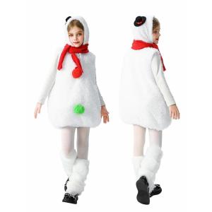 クリスマス 衣装 ベビー 子供 仮装 雪だるま ...の商品画像