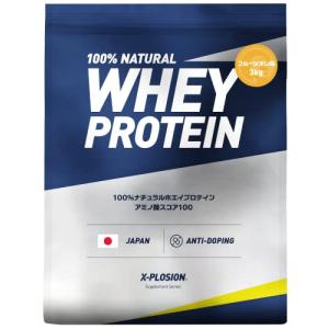 エクスプロージョン ホエイプロテイン 3kg フルーティ あっさりフレーバー