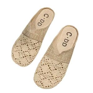 シューズ レディース かかとなし スリッポン ぺたんこ 歩きやすい おしゃれ サンダル 履きやすい カジュアル スリッパ風 サボサンダル