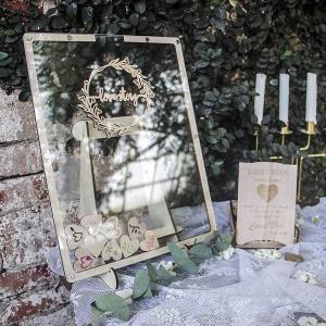 (100 pcs)ウェディングゲストブック、ベビーシャ�