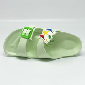ピクミン キッズ ベルトサンダル グリーン 1...の詳細画像3
