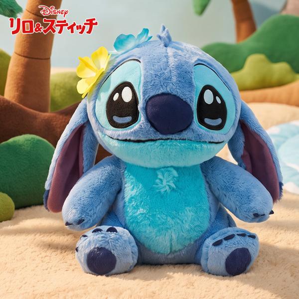 スティッチ フラワーぬいぐるみ リロアンドスティッチ ディズニー Disney ぬいぐるみ BIG ...