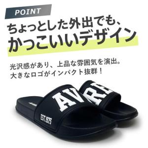 AVIREX メンズ シャワーサンダル 軽量 ...の詳細画像1
