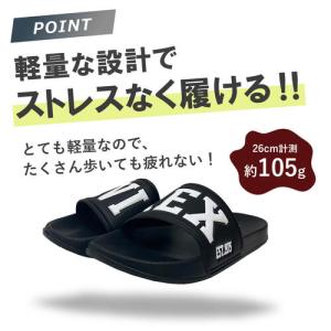 AVIREX メンズ シャワーサンダル 軽量 ...の詳細画像2