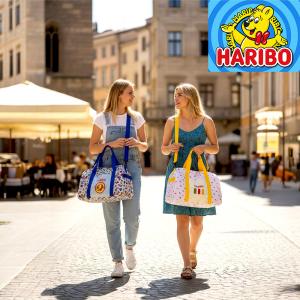 HARIBO ハリボー ボストンバッグ ゴール...の詳細画像1