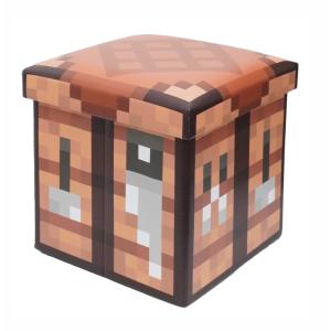 当店限定 座れる収納ボックス ドットチェスト作業台 正方形 耐荷重約70kg おもちゃ箱 グッズ おもちゃ ツール マインクラフト マイクラ プレゼント 子供