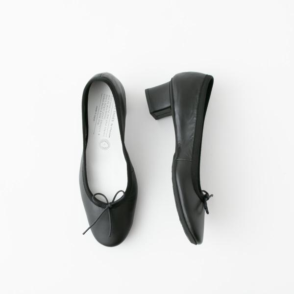 トラベルシューズバイショセ 4cmヒール バレーシューズ TR-015 TRAVEL SHOES b...