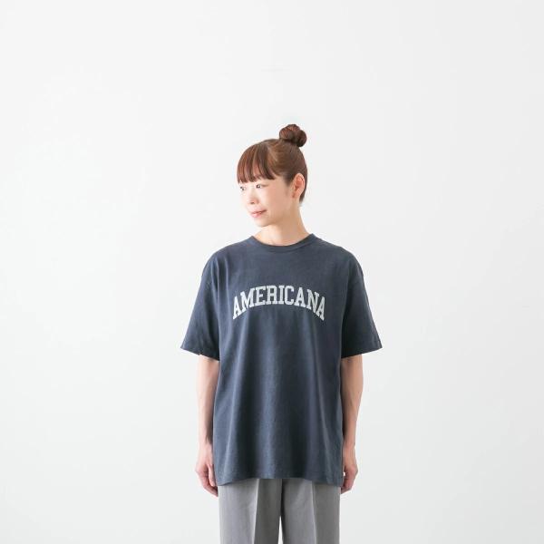 アメリカーナ USED 加工 ショートスリーブ Tシャツ メール便OK Americana 半袖 B...