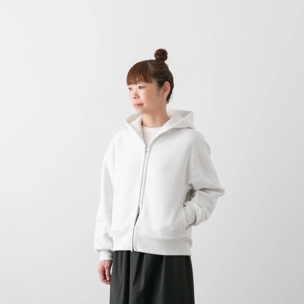 アメリカーナ クロップド フルジップ フーディー Americana BRF-798A  秋冬 レデ...