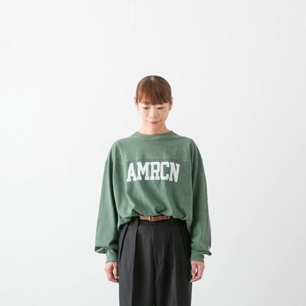 アメリカーナ ヴィンテージ天竺 ロングスリーブ フットボールT Americana BRF-M-77...