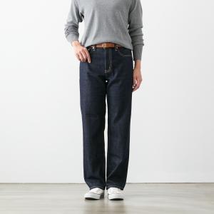 soi-e ソワ コットンリネンデニムパンツ 日本製 ゆうパック発送 23SS