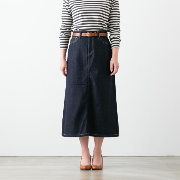 サキュウ Friendship Denim FS 4/5 skirt デニム スカート 25013 ...