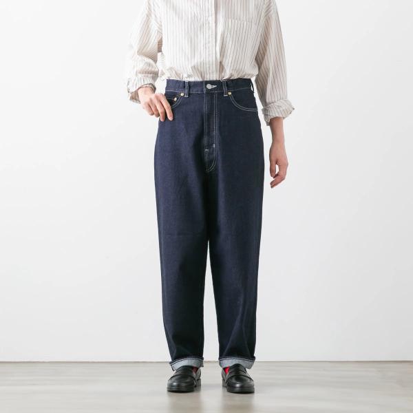 ハーベスティ BIG CLASSICAL DENIM PANTS ONE WASH ビッグ クラシカ...