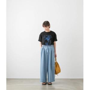 ハーベスティ プリント Tシャツ 2種 A52...の詳細画像1
