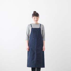 メール便OK) NAPRON ナプロン 4POCKET CANVAS FULL APRON キャンバス