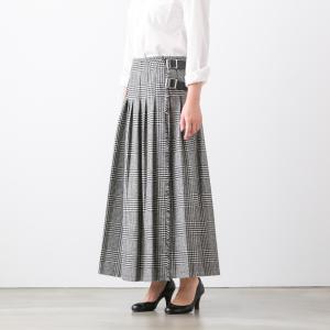 O'NEIL of DUBLIN（オニールオブダブリン） WRAP SKIRT ウール タック