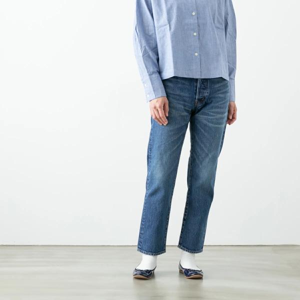 オーディナリーフィッツ 5P アンクル クロップド デニムパンツ OM-P020 NEW 3year...