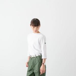OUESSANT セントジェームス LOOSE TEE ウエッソン ボーダー 無地 五分