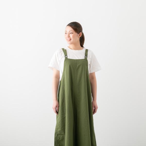 サラウェア ソフトツイル サロペット パンツ SARAHWEAR C16053 レディース ゆったり...