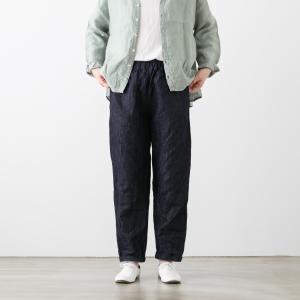 ソワ リネン デニム パンツ soi-e 821168 レディース カジュアル