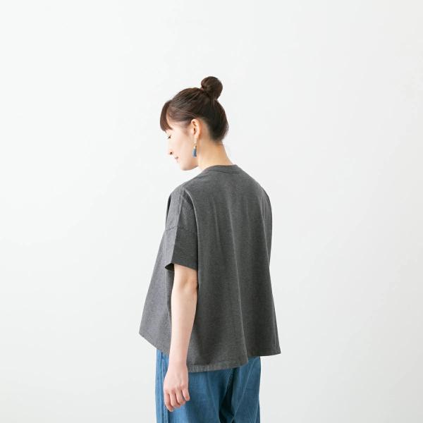 トラバイユ マニュアル クラシック 天竺 スリット Tシャツ メール便OK TRAVAIL MANU...
