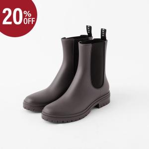 【20%OFF】テンパレイト レイン チェルシーブーツ JOEL TEMPERATE 茶 黒 ラバー 雨具