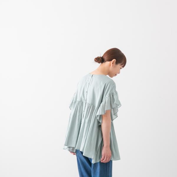 ユティリテ sushi voil 2WAY ボックス ブラウス 4色 UT410LS43 メール便O...