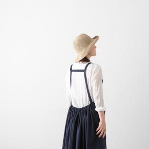 ヤーモ ビブ エプロン ドレス Bib Apron Dress YAR-22SS OP2 yarmo レディース ボトムス スカート エプロンワンピース フレアシルエット シンプル｜bluebeat-y