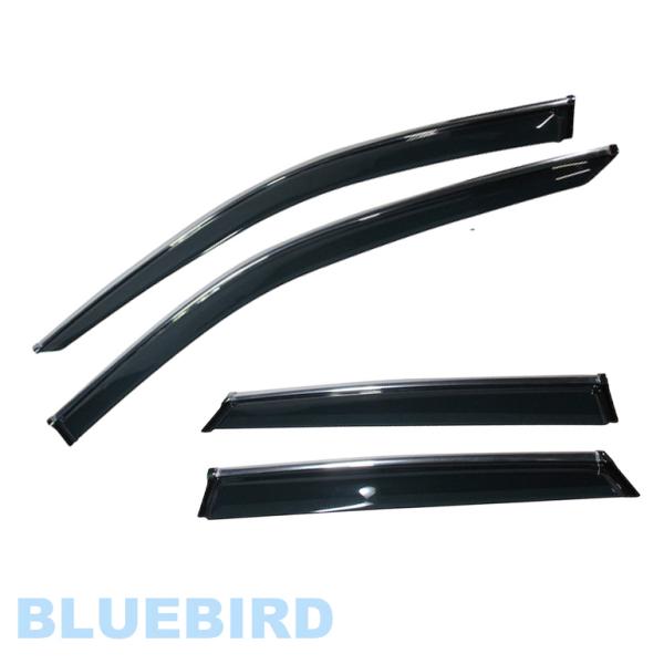 新品2016-2025 アウディ A4 8W B9 アバント ドアバイザー サイドバイザー メッキモ...