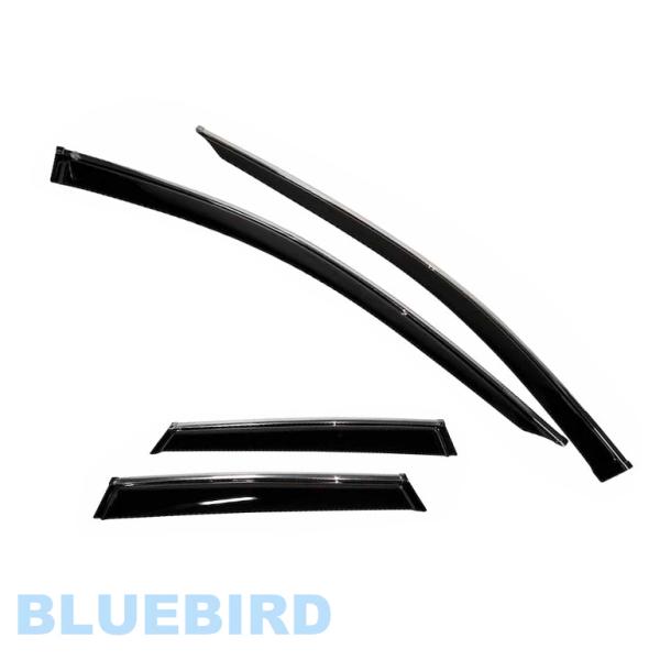 新品2017- VOLVO ボルボ XC60 ドアバイザー サイドバイザー メッキモール入