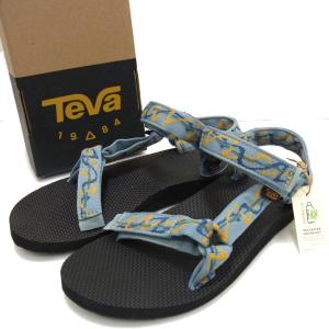 新品☆Teva テバ オリジナル ユニバーサル 25cm Ziggy Arona 総柄 サンダル 1003987 箱・タグ付 スポサン レディース