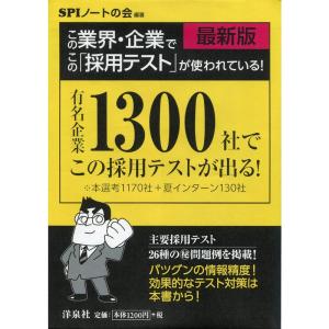 この業界・企業でこの「採用テスト」が使われている