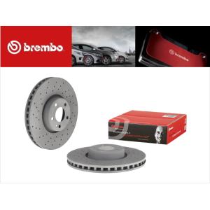 BREMBO 新品 フロントブレーキローター CLSクラス C257 CLS220dスポーツ 0004212212 09.D529.23 防錆 ドリルド