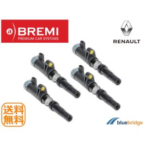 4本セット BREMI 新品 ルノー カングー 1.6L KCK4M KWK4M KWK4MG イグニッションコイル 215952732 224333529R 7700107177｜ブルーブリッジ