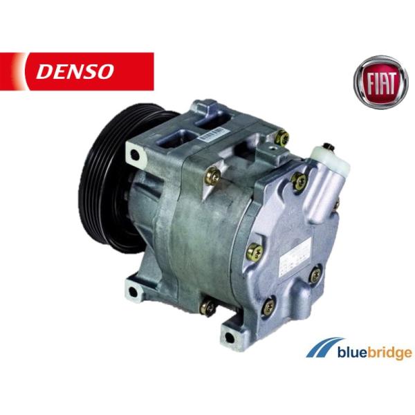 DENSO 新品 フィアット プント 1.2L 188A5 エアコン コンプレッサー 4675716...