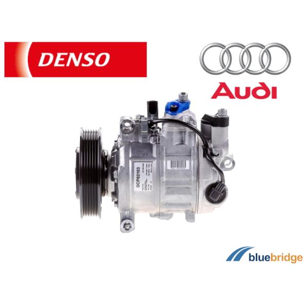 DENSO アウディ A4 S4 B7 8E B8 8K 3.0 3.2 FSI エアコン コンプレ...