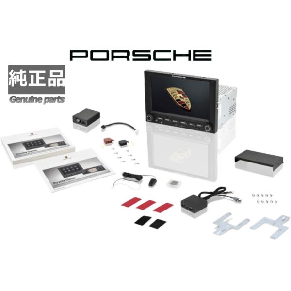 純正 ポルシェ PCCM Plus Porsche 2DIN CarPlay クラシック コミュニケ...