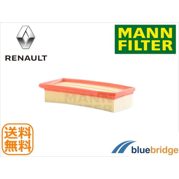 MANN-FILTER ルノー ルーテシア 0.9 RH4B エア フィルター 165460509R...
