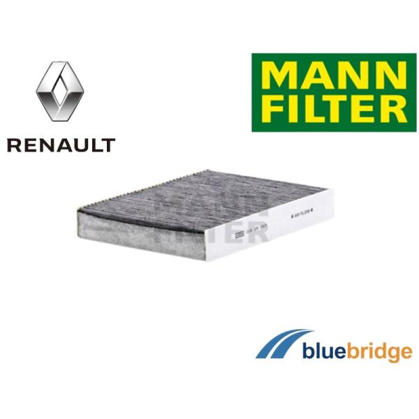 MANN-FILTER 新品 ルノー カングー3 活性炭入りエアコンフィルター272774812R ...