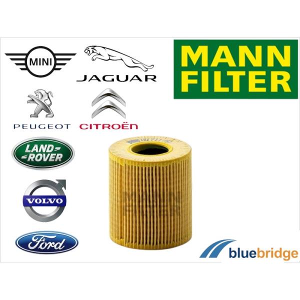 MANN-FILTER 新品 プジョー オイルフィルター 1007 206 207 208 307 ...