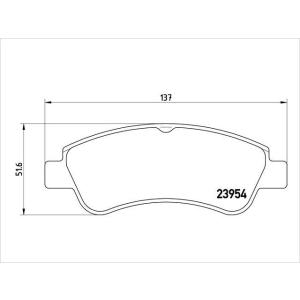 低ダスト BREMBO 新品 ジャガー XF X260系 2.0L 3.0L フロント
